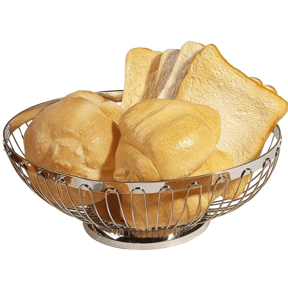 Toastscheibe Getoastet Lebensmittel-Attrappen, 4 Stück