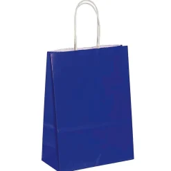 Tragetasche "Uni", 24 X 18 Cm, Dunkelblau 50 Stück