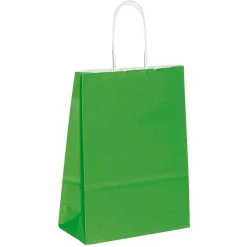 Tragetasche "Uni", 22 X 18 Cm, Grün 50 Stück