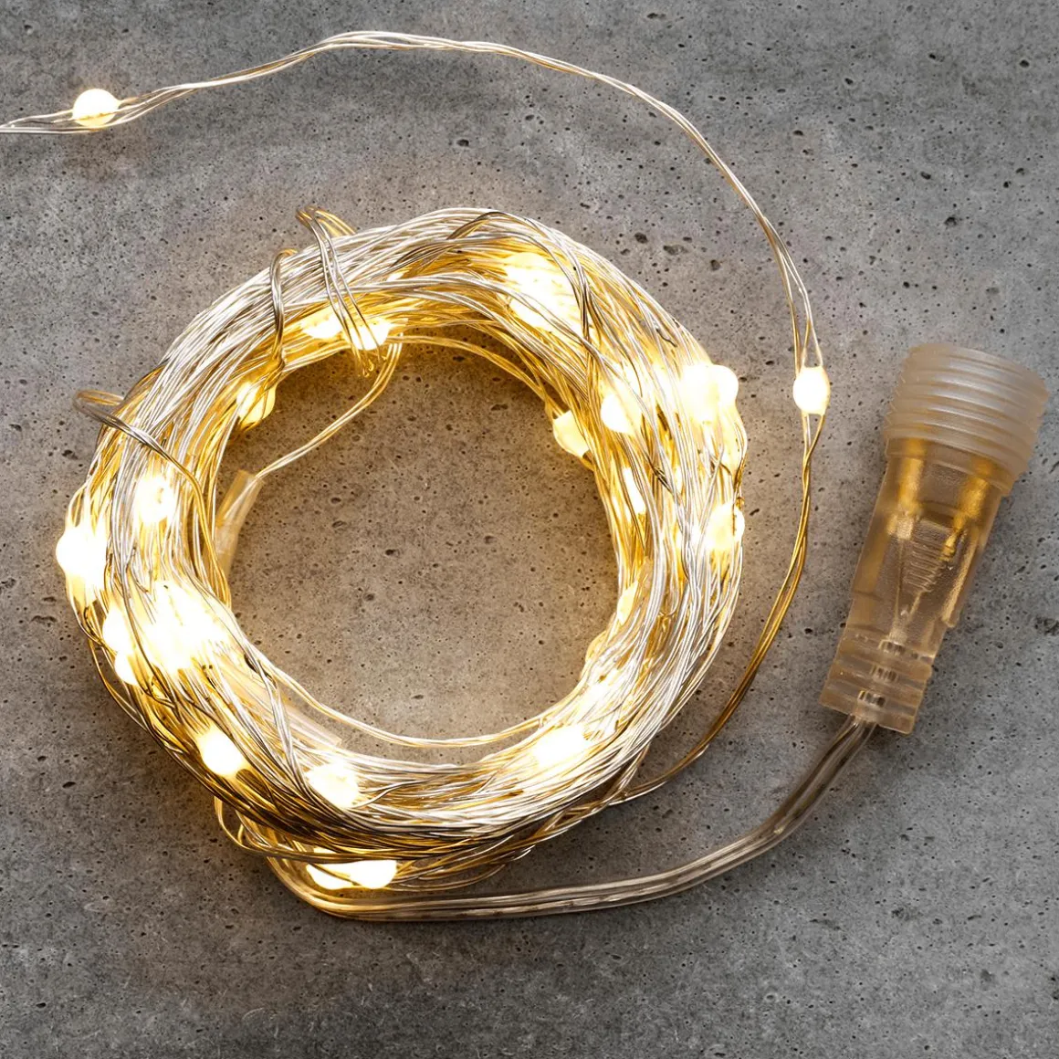 Trennbare XL LED-Draht-Lichterkette Für Außen, 20 M