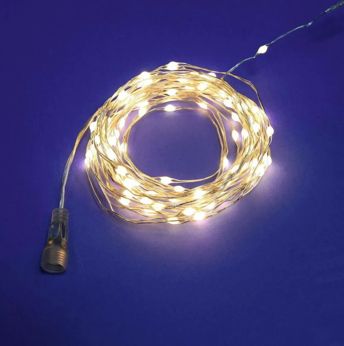 Trennbare XL LED-Draht-Lichterkette Für Außen, 20 M