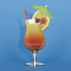Tropical Cocktail Display 50 Cm