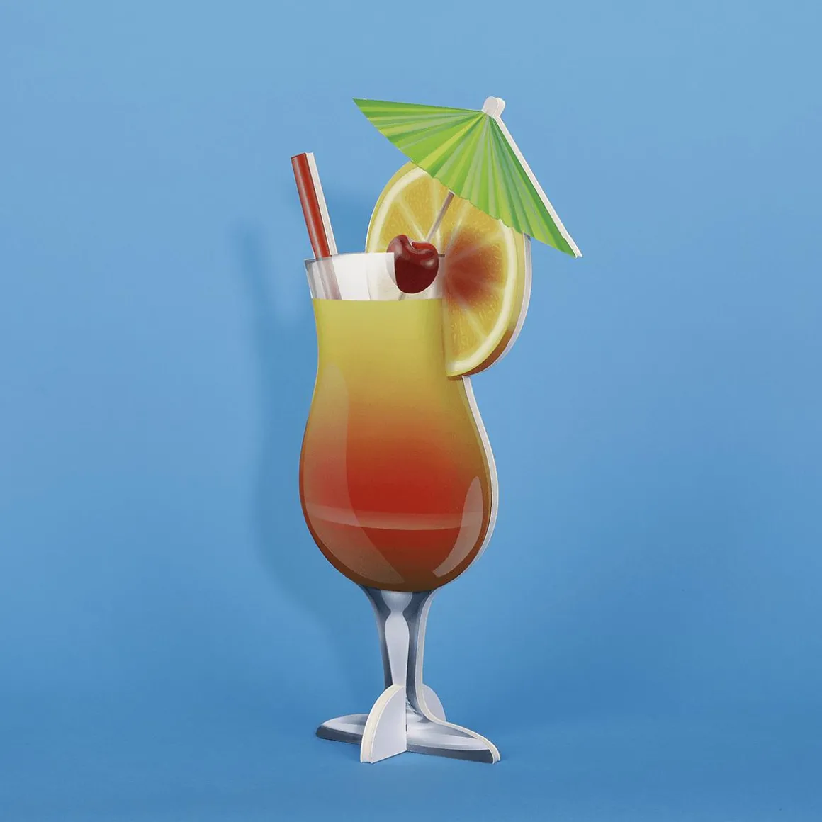 Tropical Cocktail Display 50 Cm