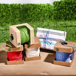 Umweltfreundliche Baumwollkordel 3 Mm 30 M Hellblau