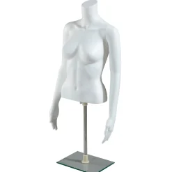 Umweltfreundlicher PE Damen-Torso, Weiß