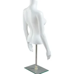 Umweltfreundlicher PE Damen-Torso, Weiß