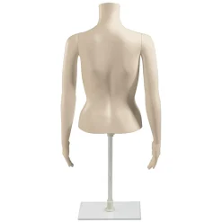 Umweltfreundlicher PE Damen-Torso, Hautfarbe