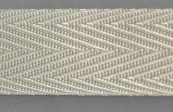 Umweltfreundliches Stoffband Aus Recyceltem Material 15 Mm 25 M Creme