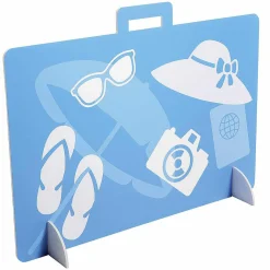 Urlaubskoffer Deko Aufsteller 65 Cm