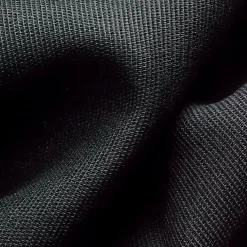 Viskosestoff Rips Schwarz, 120 Cm Breit