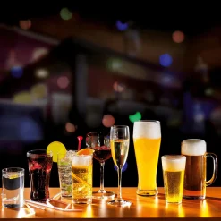 Wasserglas Lebensmittel-Attrappe 10 Cm