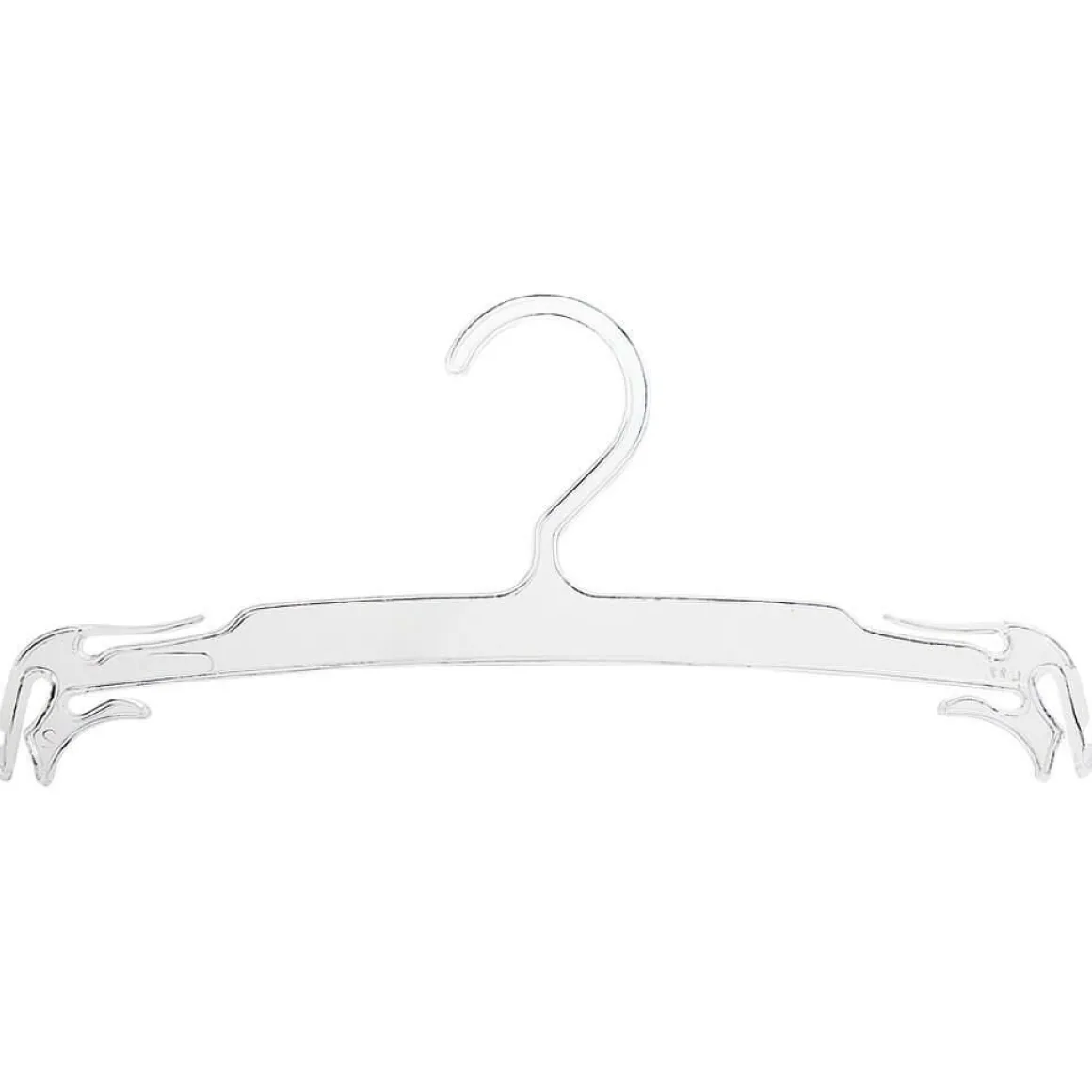 Wäschebügel Transparent 27 Cm, 10 Stück