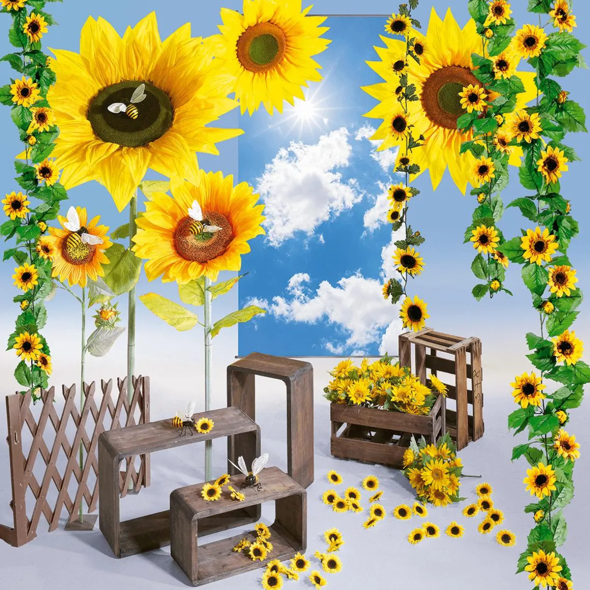 XL Mega Sonnenblume 140 Cm