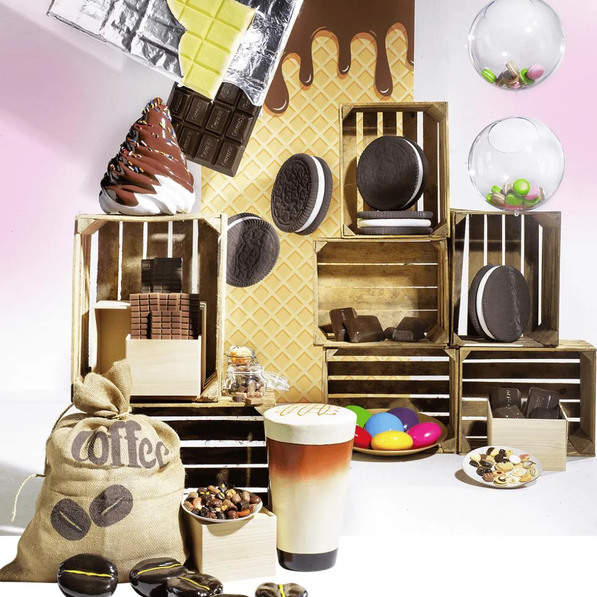 XXL Keks Lebensmittel-Attrappe 30 Cm