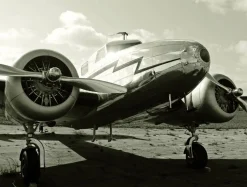 XXL-Planenbanner "Flugzeug" Aus Schwer Entflammbarer LKW-Plane 250 X 330 Cm