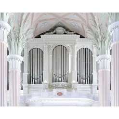 XXL-Planenbanner "Orgel" Aus Schwer Entflammbarer LKW-Plane 250 X 330 Cm