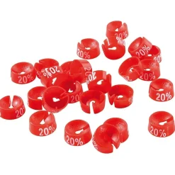 Zahlenreiter, Rot 20%