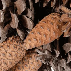 Zapfenkranz Braun 45 Cm Ø