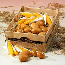 Zwiebel Lebensmittel-Attrappe, Pack à 3 Stück